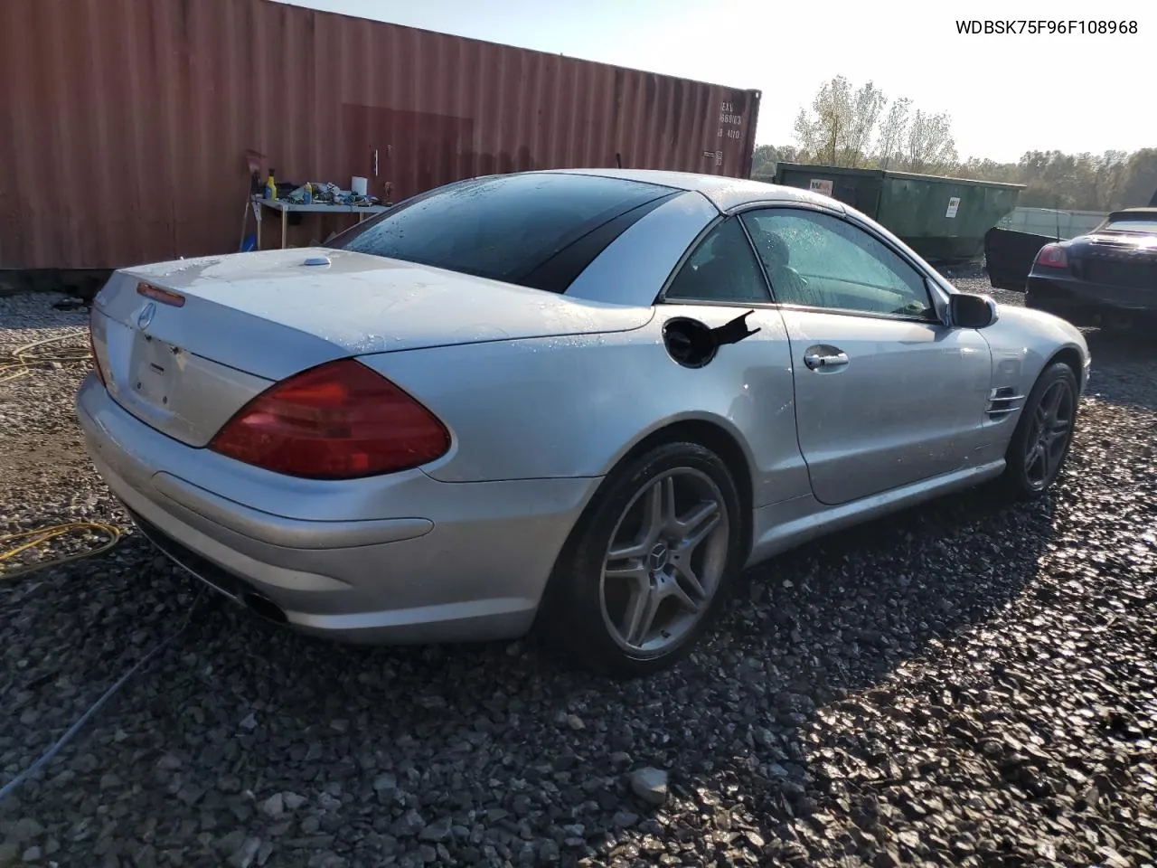 2006 Mercedes-Benz Sl 500 VIN: WDBSK75F96F108968 Lot: 78053664