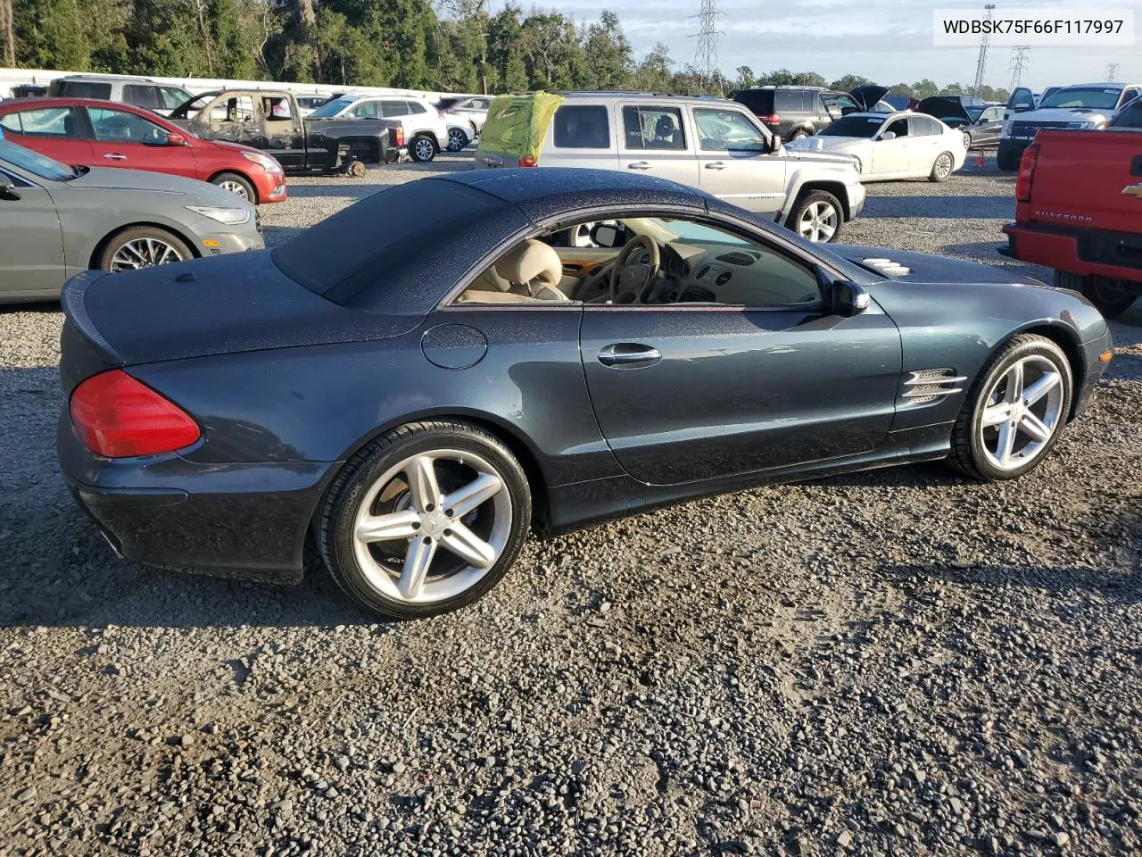 2006 Mercedes-Benz Sl 500 VIN: WDBSK75F66F117997 Lot: 80083974