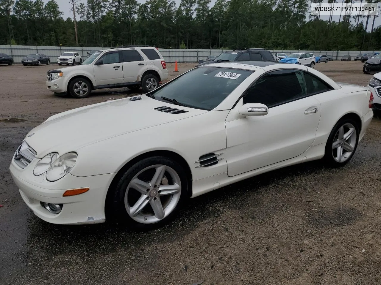 2007 Mercedes-Benz Sl 550 VIN: WDBSK71F97F130461 Lot: 70427964