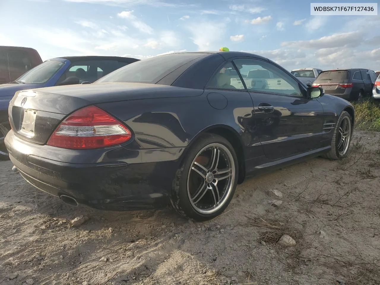 2007 Mercedes-Benz Sl 550 VIN: WDBSK71F67F127436 Lot: 74613574