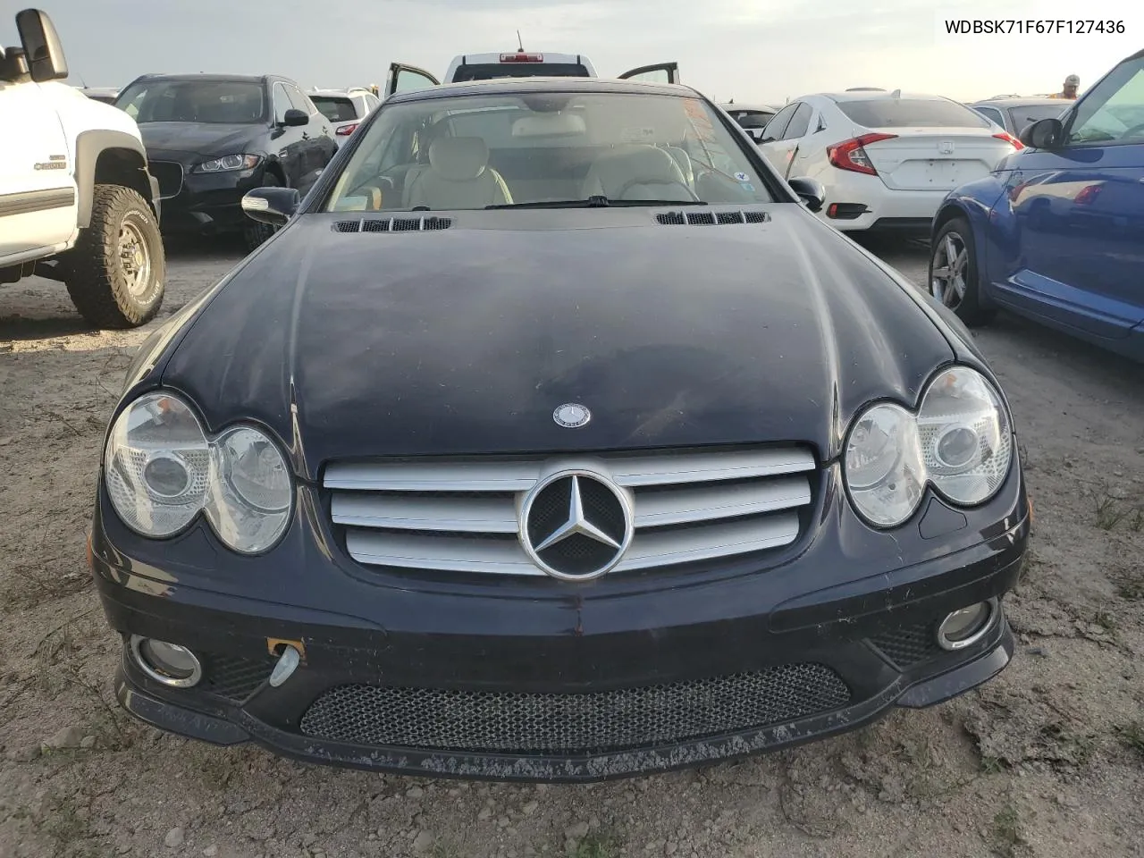 2007 Mercedes-Benz Sl 550 VIN: WDBSK71F67F127436 Lot: 74613574