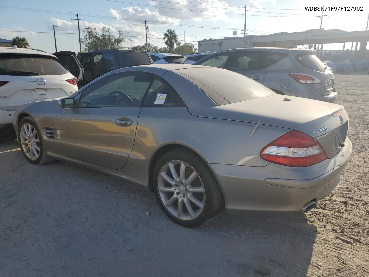 2007 Mercedes-Benz Sl 550 VIN: WDBSK71F97F127902 Lot: 76189364