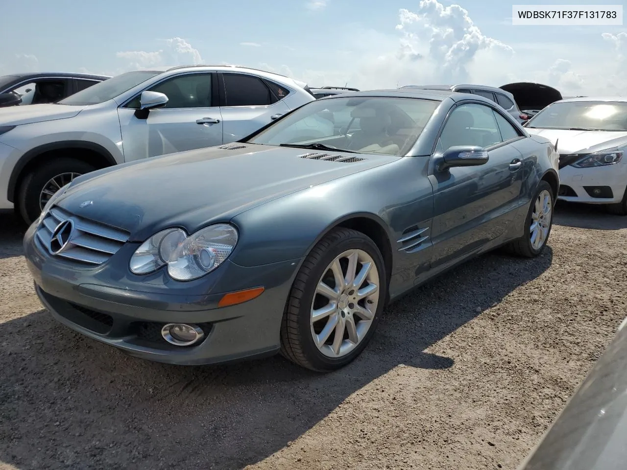 2007 Mercedes-Benz Sl 550 VIN: WDBSK71F37F131783 Lot: 76244074