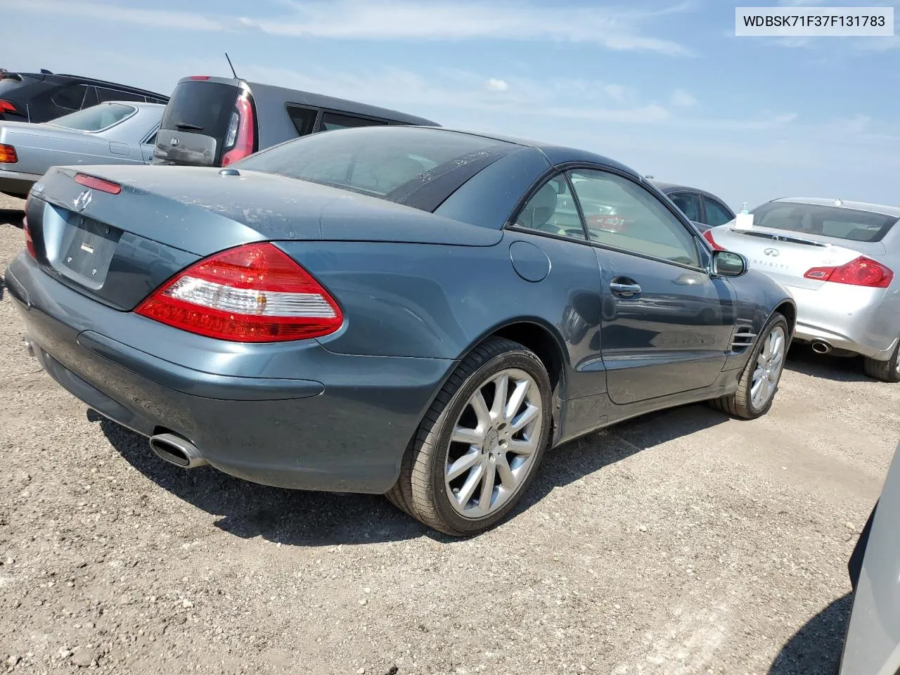 2007 Mercedes-Benz Sl 550 VIN: WDBSK71F37F131783 Lot: 76244074