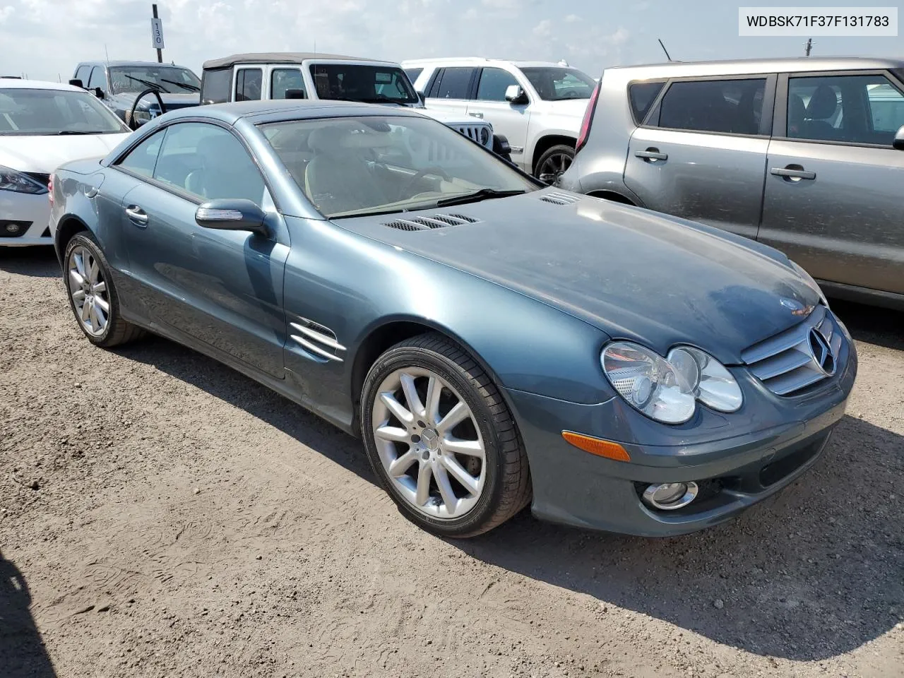 2007 Mercedes-Benz Sl 550 VIN: WDBSK71F37F131783 Lot: 76244074