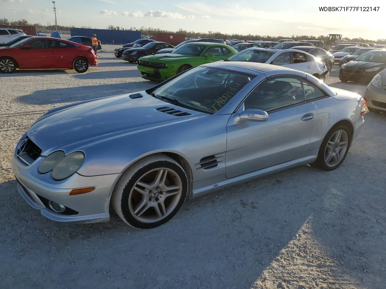 2007 Mercedes-Benz Sl 550 VIN: WDBSK71F77F122147 Lot: 77867144