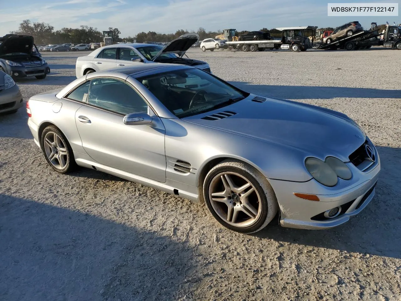 2007 Mercedes-Benz Sl 550 VIN: WDBSK71F77F122147 Lot: 77867144