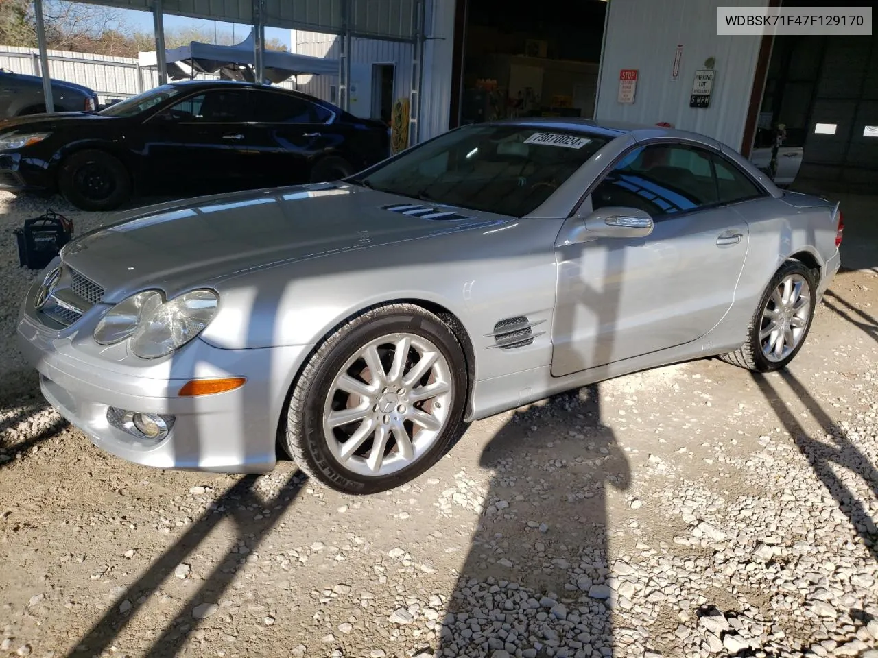 2007 Mercedes-Benz Sl 550 VIN: WDBSK71F47F129170 Lot: 79070024