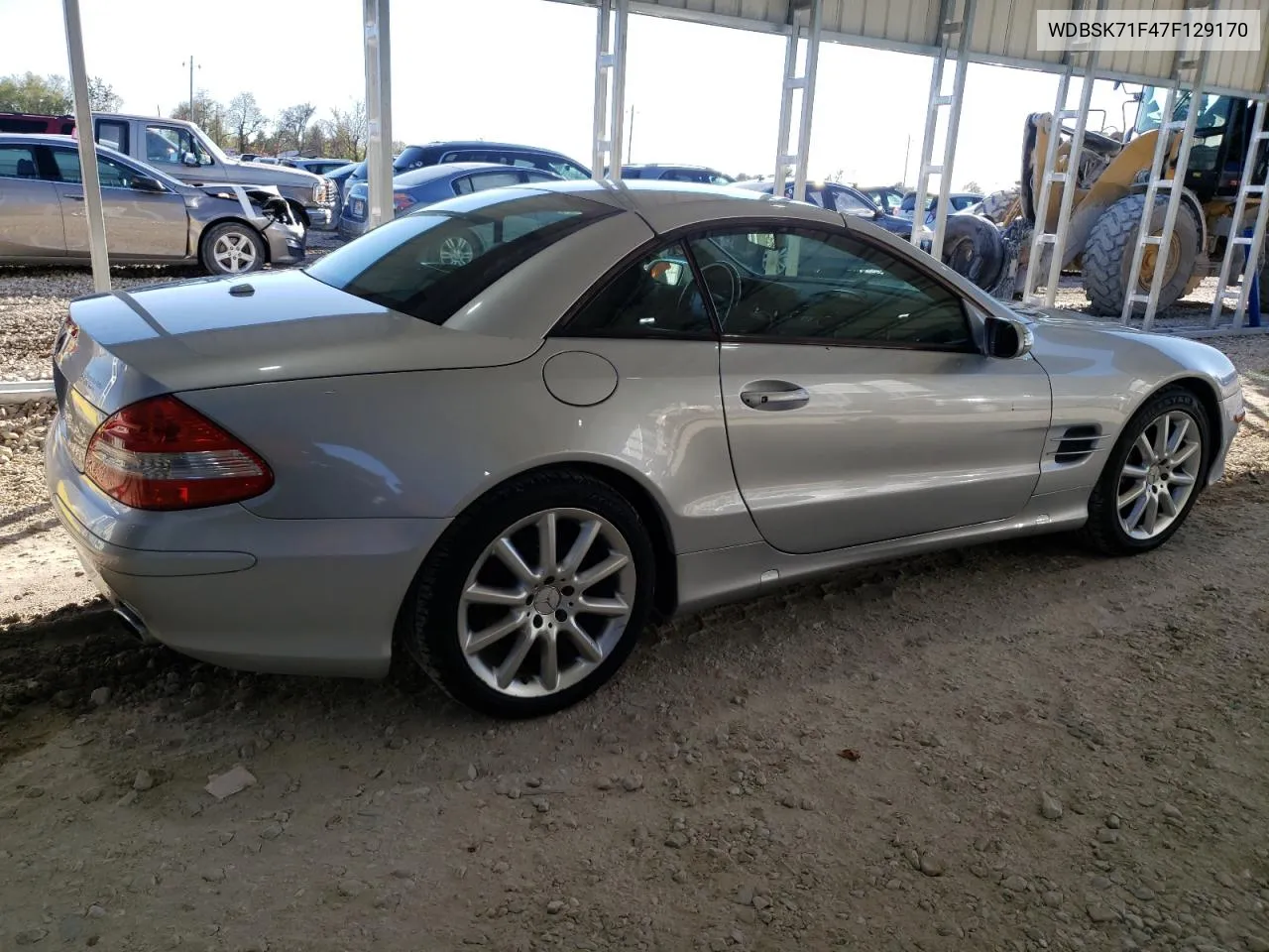 2007 Mercedes-Benz Sl 550 VIN: WDBSK71F47F129170 Lot: 79070024