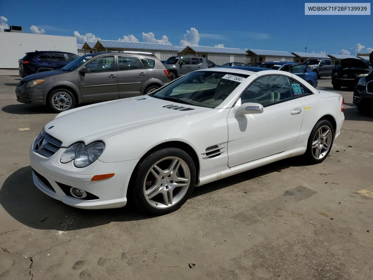 2008 Mercedes-Benz Sl 550 VIN: WDBSK71F28F139939 Lot: 73877684