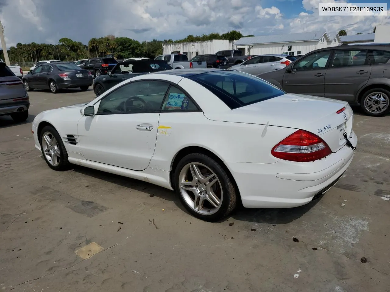 2008 Mercedes-Benz Sl 550 VIN: WDBSK71F28F139939 Lot: 73877684