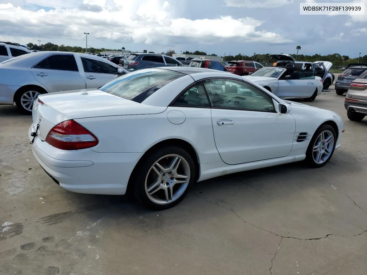 2008 Mercedes-Benz Sl 550 VIN: WDBSK71F28F139939 Lot: 73877684