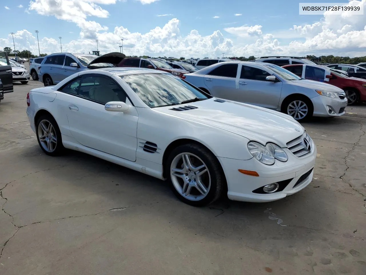 2008 Mercedes-Benz Sl 550 VIN: WDBSK71F28F139939 Lot: 73877684