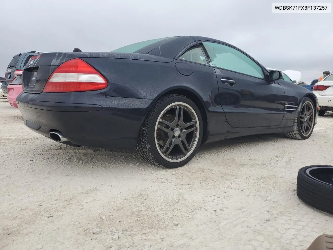 2008 Mercedes-Benz Sl 550 VIN: WDBSK71FX8F137257 Lot: 76178034