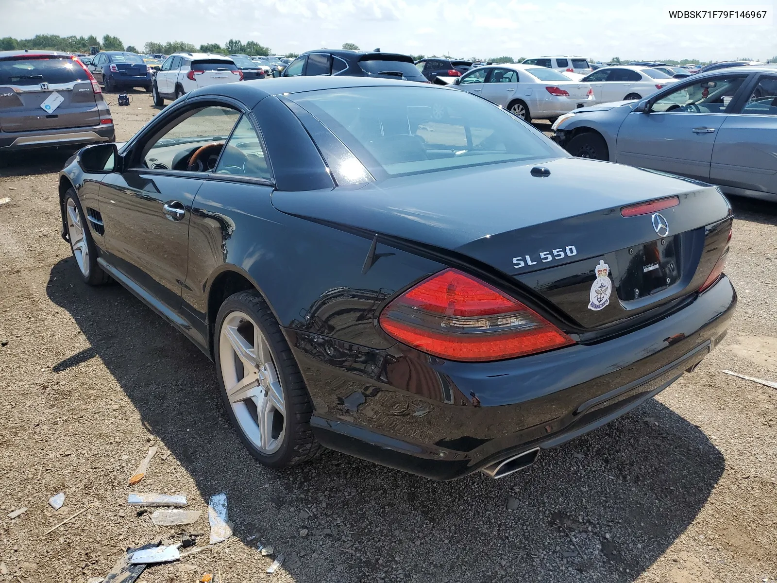 2009 Mercedes-Benz Sl 550 VIN: WDBSK71F79F146967 Lot: 62679494