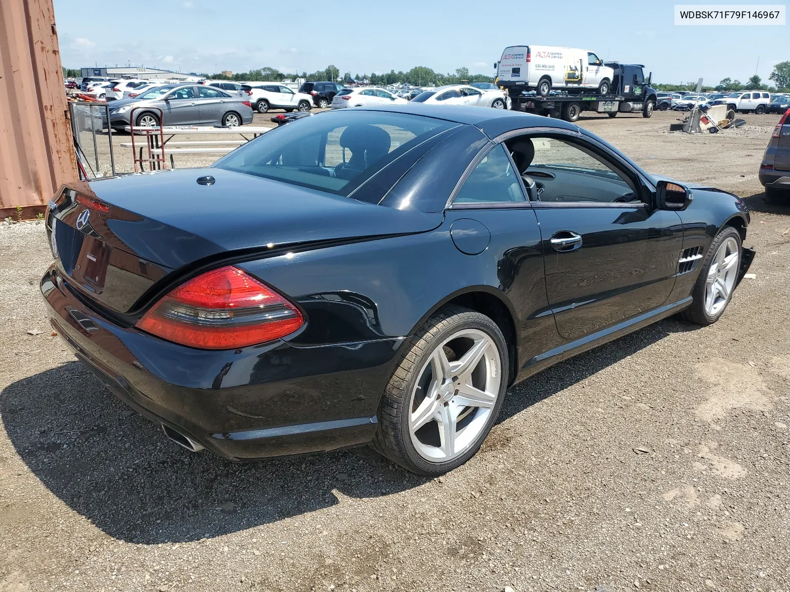 2009 Mercedes-Benz Sl 550 VIN: WDBSK71F79F146967 Lot: 62679494