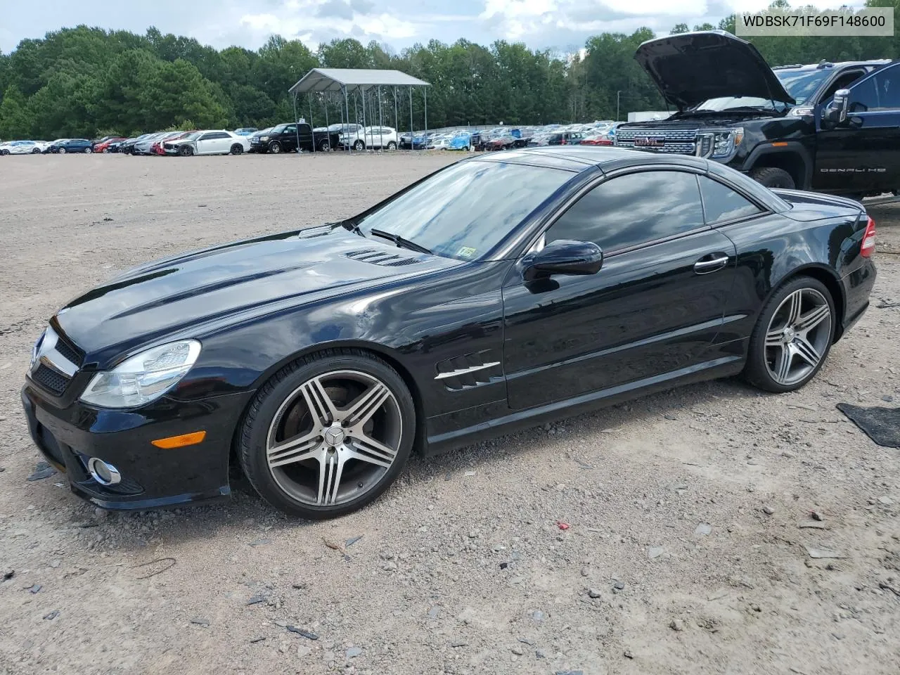 2009 Mercedes-Benz Sl 550 VIN: WDBSK71F69F148600 Lot: 67350524