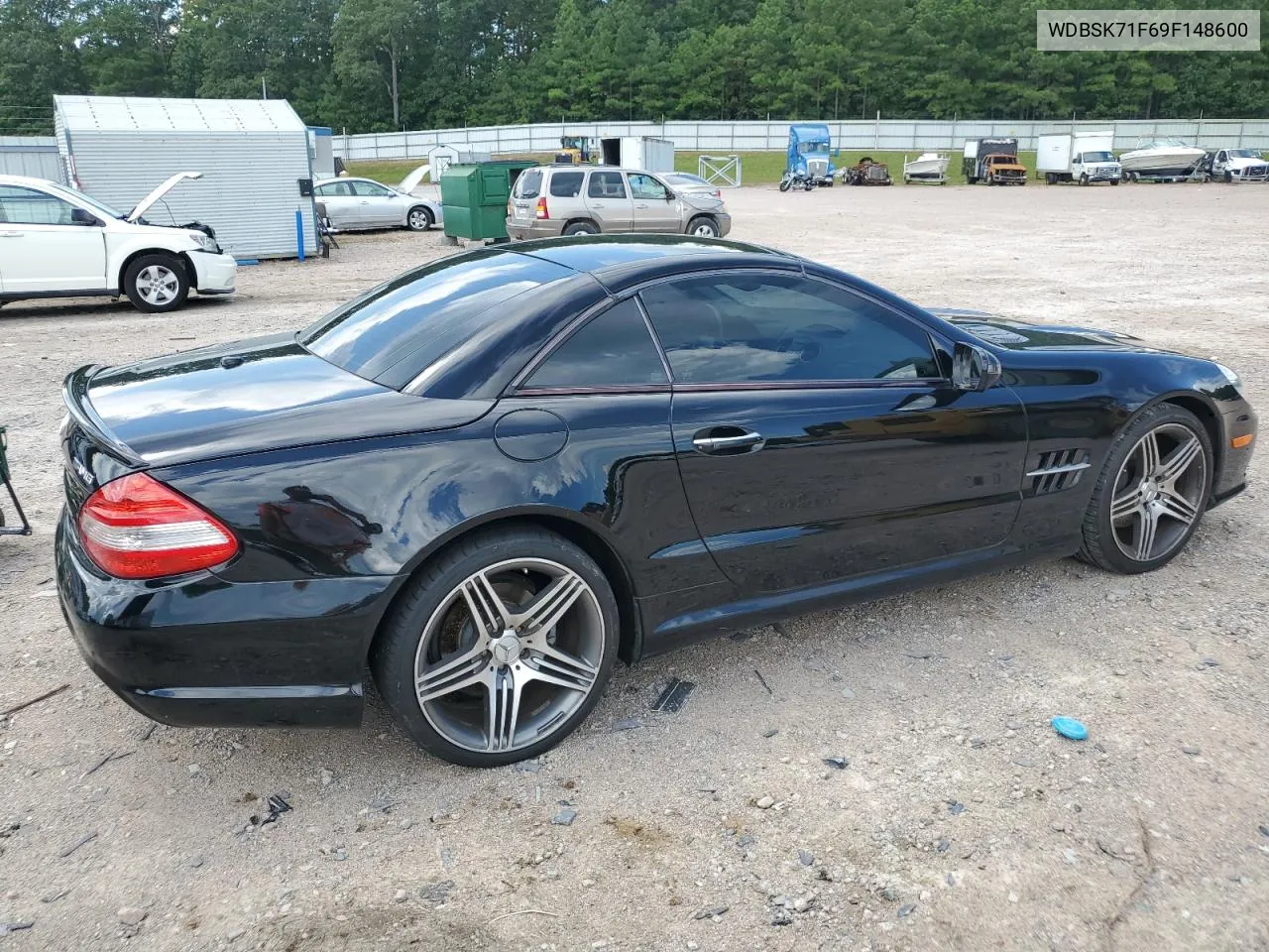 2009 Mercedes-Benz Sl 550 VIN: WDBSK71F69F148600 Lot: 67350524