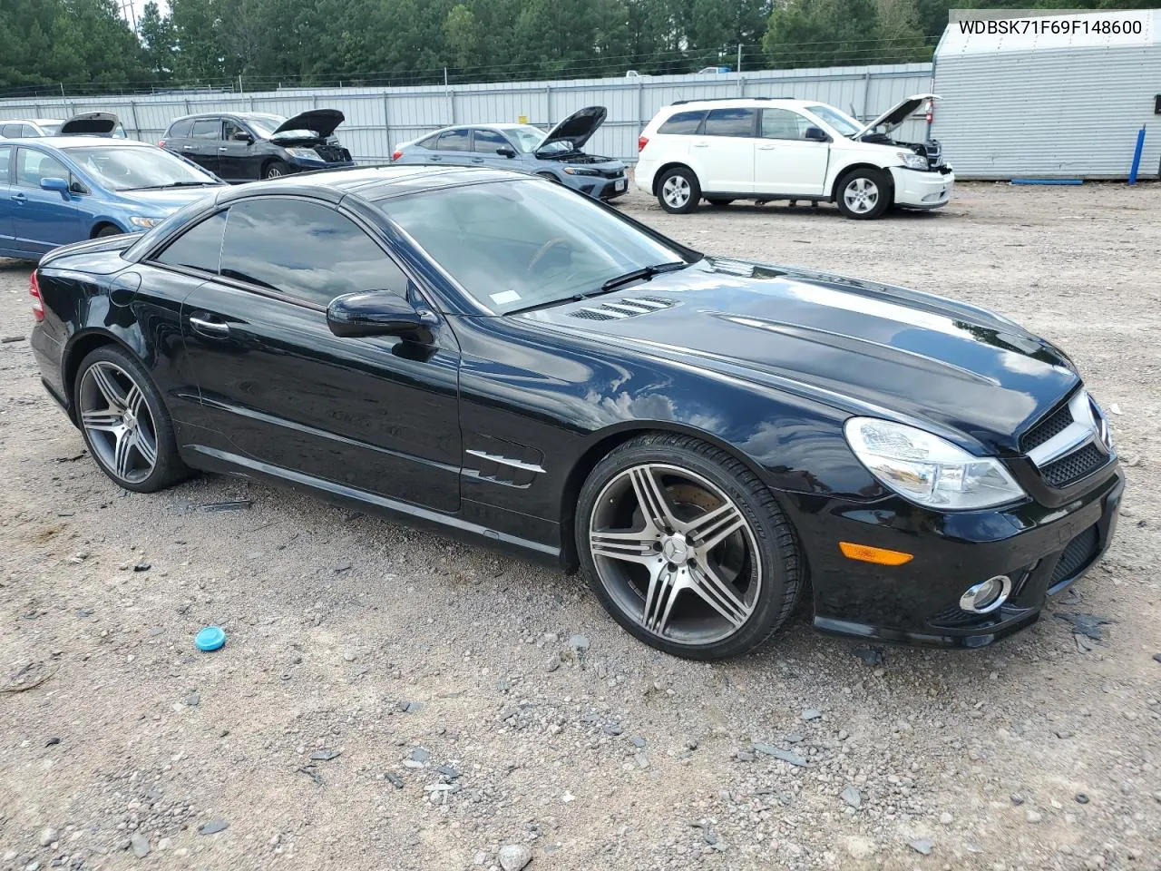 2009 Mercedes-Benz Sl 550 VIN: WDBSK71F69F148600 Lot: 67350524