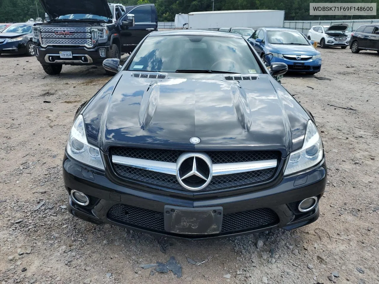 2009 Mercedes-Benz Sl 550 VIN: WDBSK71F69F148600 Lot: 67350524