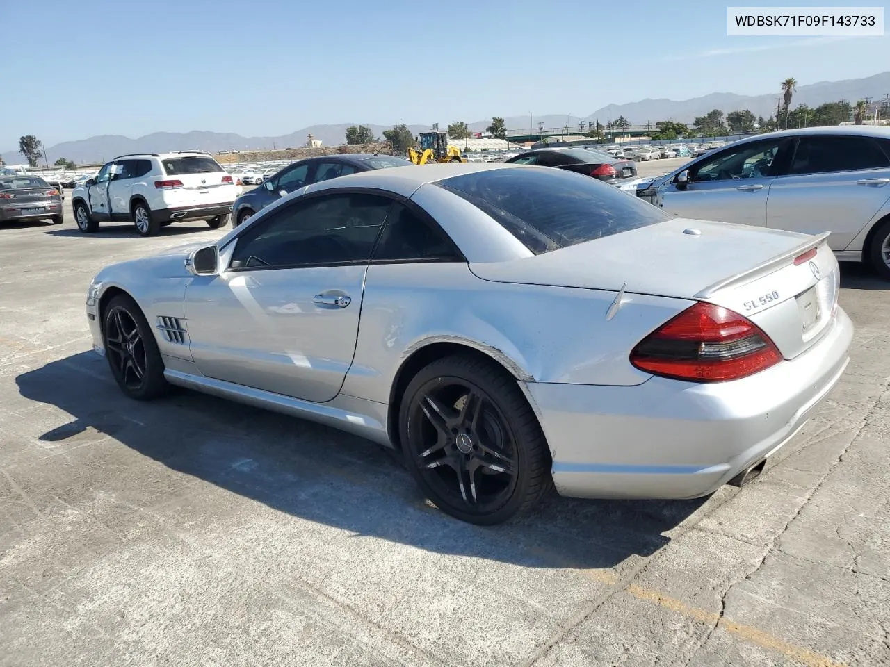 2009 Mercedes-Benz Sl 550 VIN: WDBSK71F09F143733 Lot: 69045444