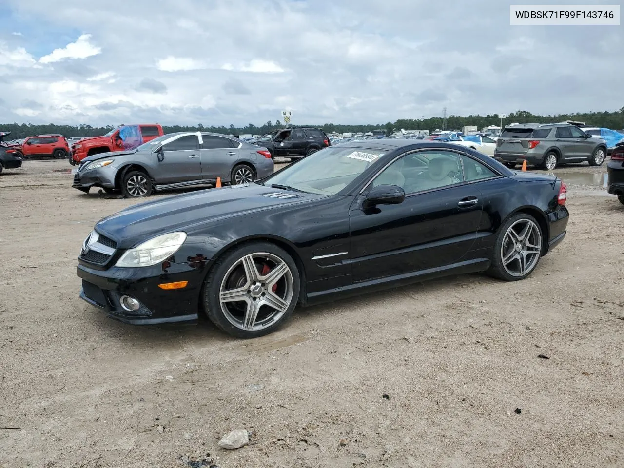 2009 Mercedes-Benz Sl 550 VIN: WDBSK71F99F143746 Lot: 70638304