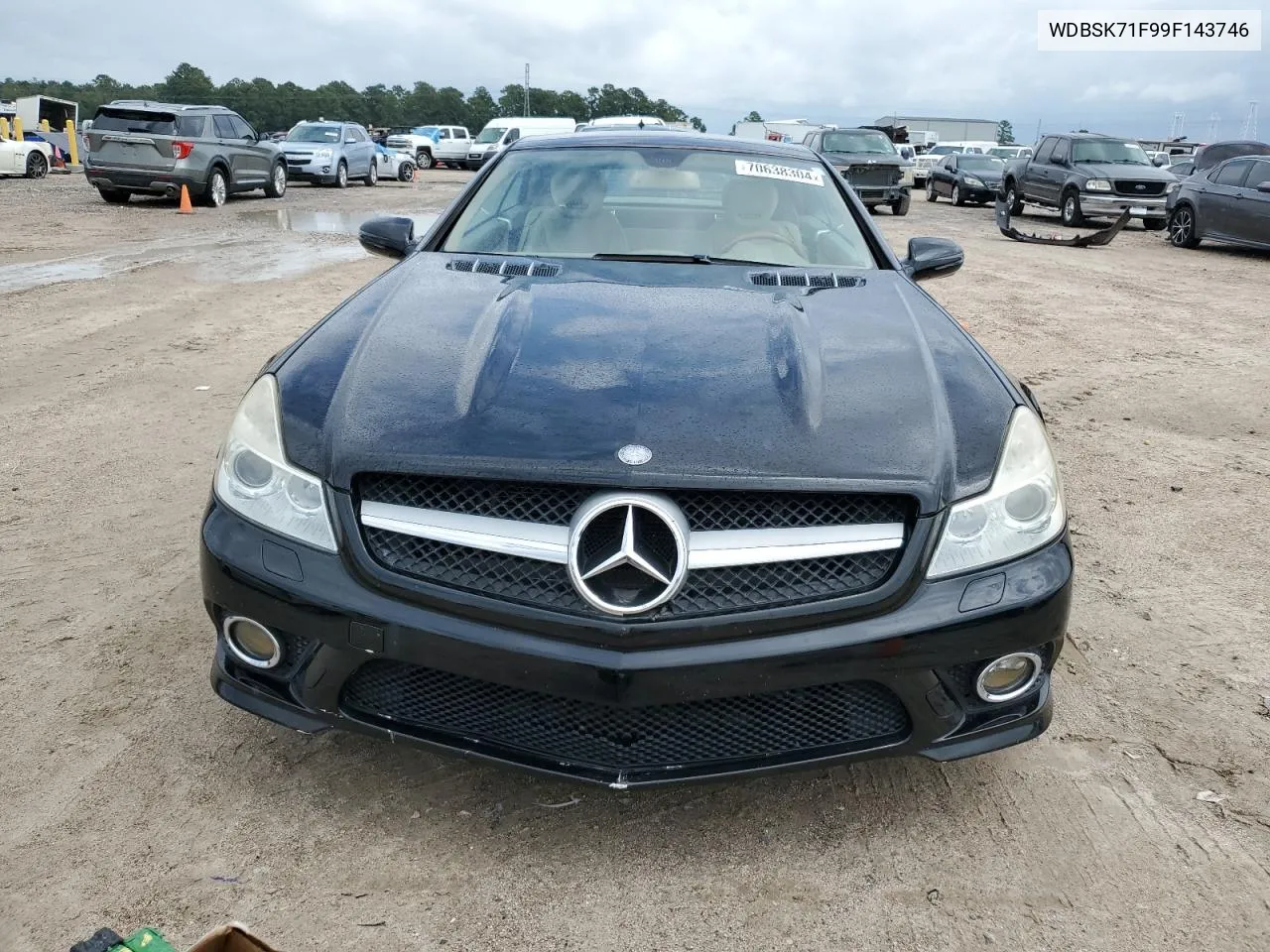 2009 Mercedes-Benz Sl 550 VIN: WDBSK71F99F143746 Lot: 70638304