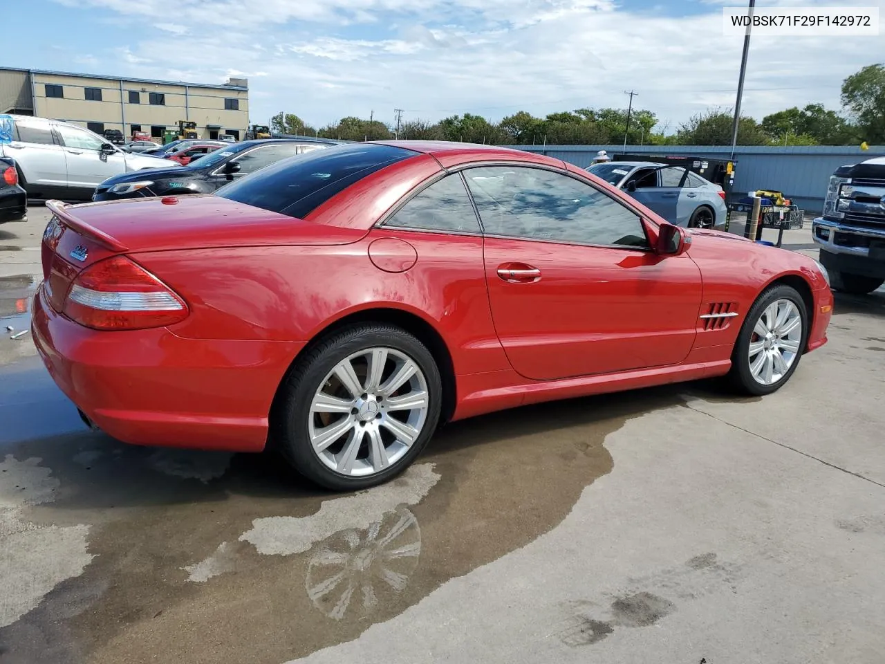 2009 Mercedes-Benz Sl 550 VIN: WDBSK71F29F142972 Lot: 71530684