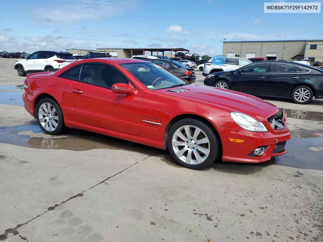 2009 Mercedes-Benz Sl 550 VIN: WDBSK71F29F142972 Lot: 71530684