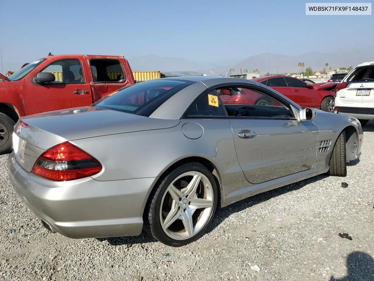 2009 Mercedes-Benz Sl 550 VIN: WDBSK71FX9F148437 Lot: 73119694