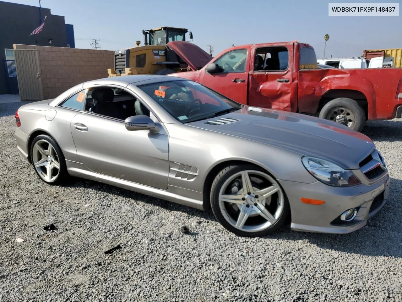 2009 Mercedes-Benz Sl 550 VIN: WDBSK71FX9F148437 Lot: 73119694