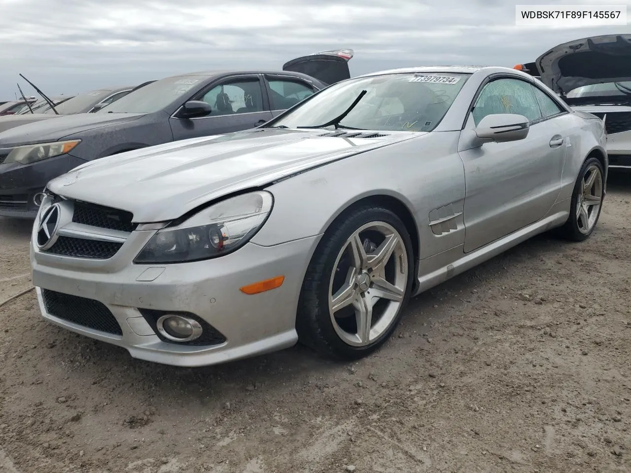 2009 Mercedes-Benz Sl 550 VIN: WDBSK71F89F145567 Lot: 73979734