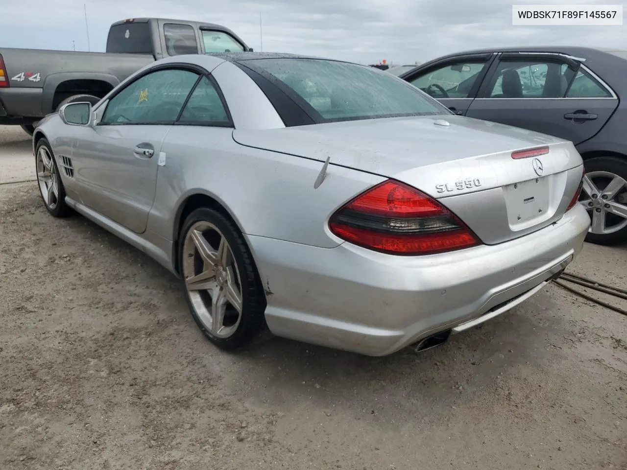 2009 Mercedes-Benz Sl 550 VIN: WDBSK71F89F145567 Lot: 73979734