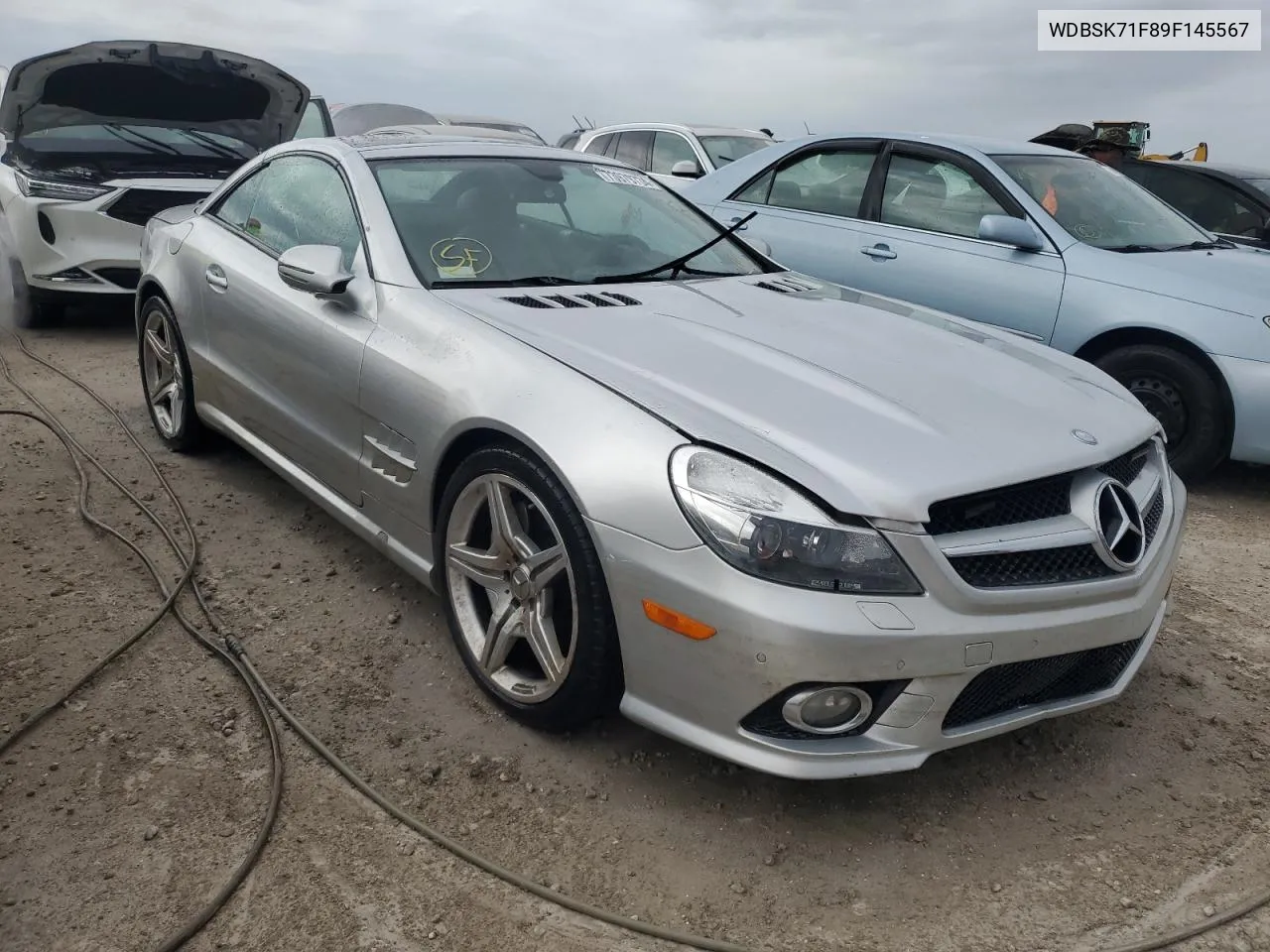 2009 Mercedes-Benz Sl 550 VIN: WDBSK71F89F145567 Lot: 73979734