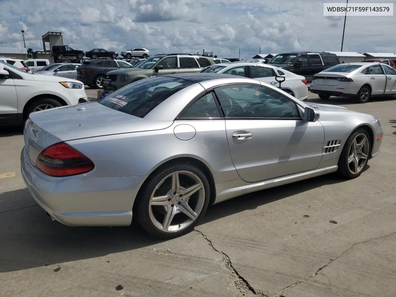 2009 Mercedes-Benz Sl 550 VIN: WDBSK71F59F143579 Lot: 74669524