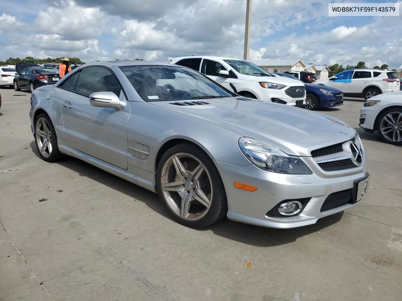 2009 Mercedes-Benz Sl 550 VIN: WDBSK71F59F143579 Lot: 74669524