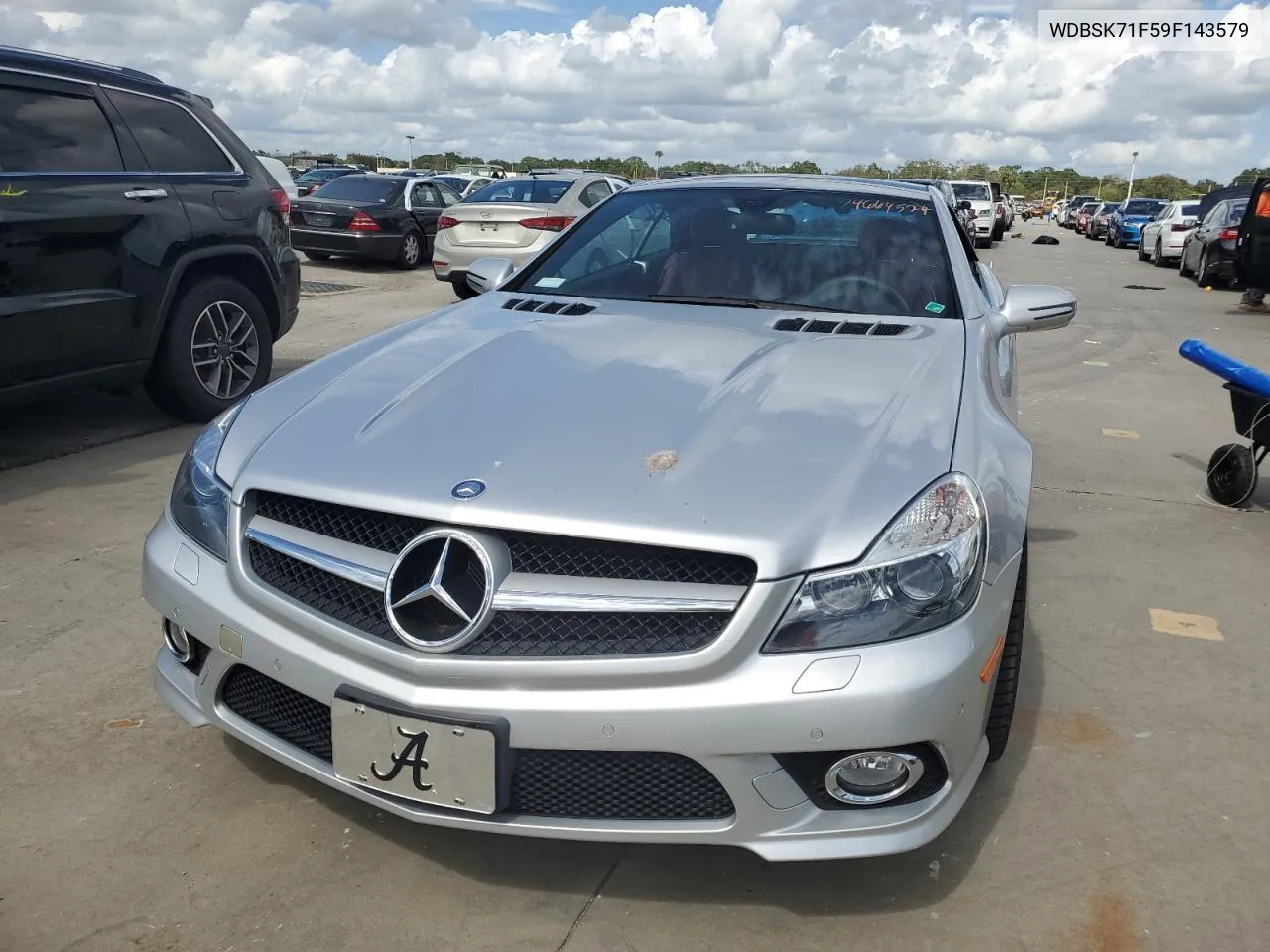 2009 Mercedes-Benz Sl 550 VIN: WDBSK71F59F143579 Lot: 74669524