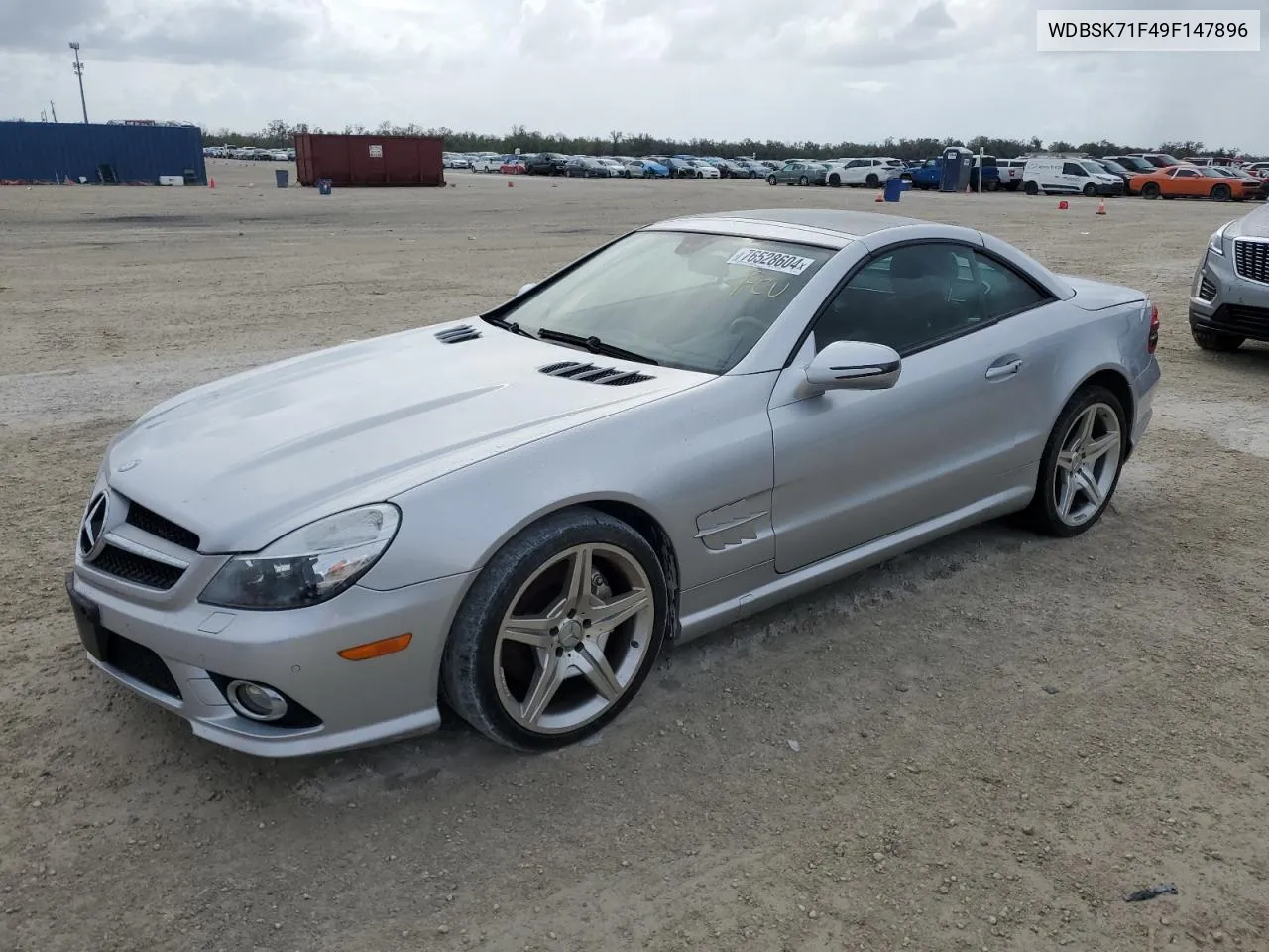 2009 Mercedes-Benz Sl 550 VIN: WDBSK71F49F147896 Lot: 76528604