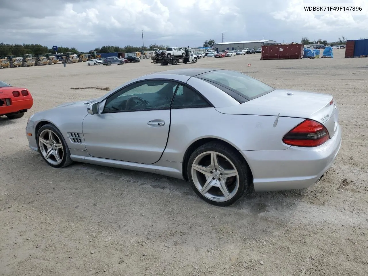 2009 Mercedes-Benz Sl 550 VIN: WDBSK71F49F147896 Lot: 76528604