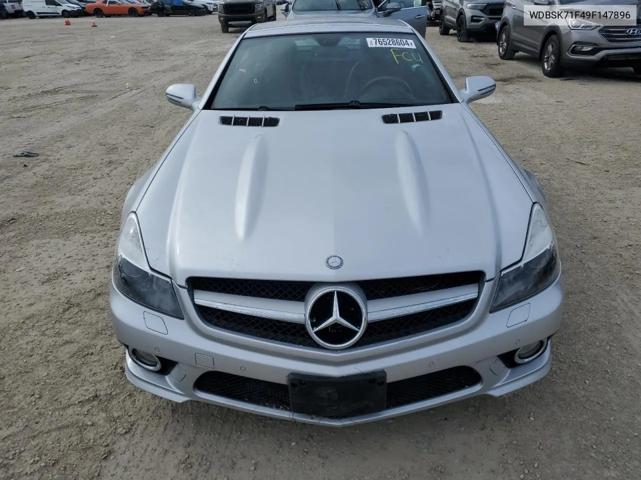 2009 Mercedes-Benz Sl 550 VIN: WDBSK71F49F147896 Lot: 76528604