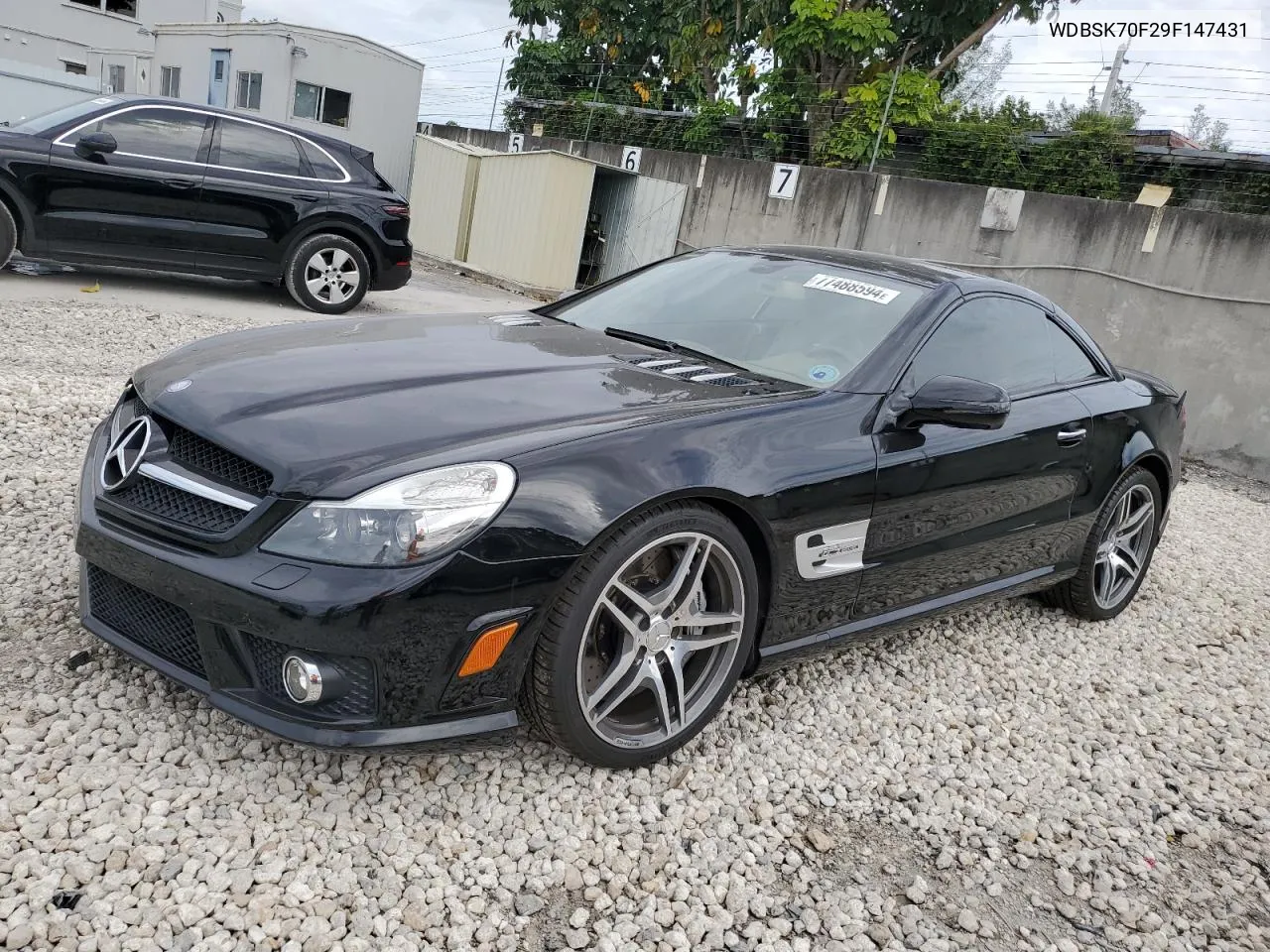 2009 Mercedes-Benz Sl 63 Amg VIN: WDBSK70F29F147431 Lot: 77488594