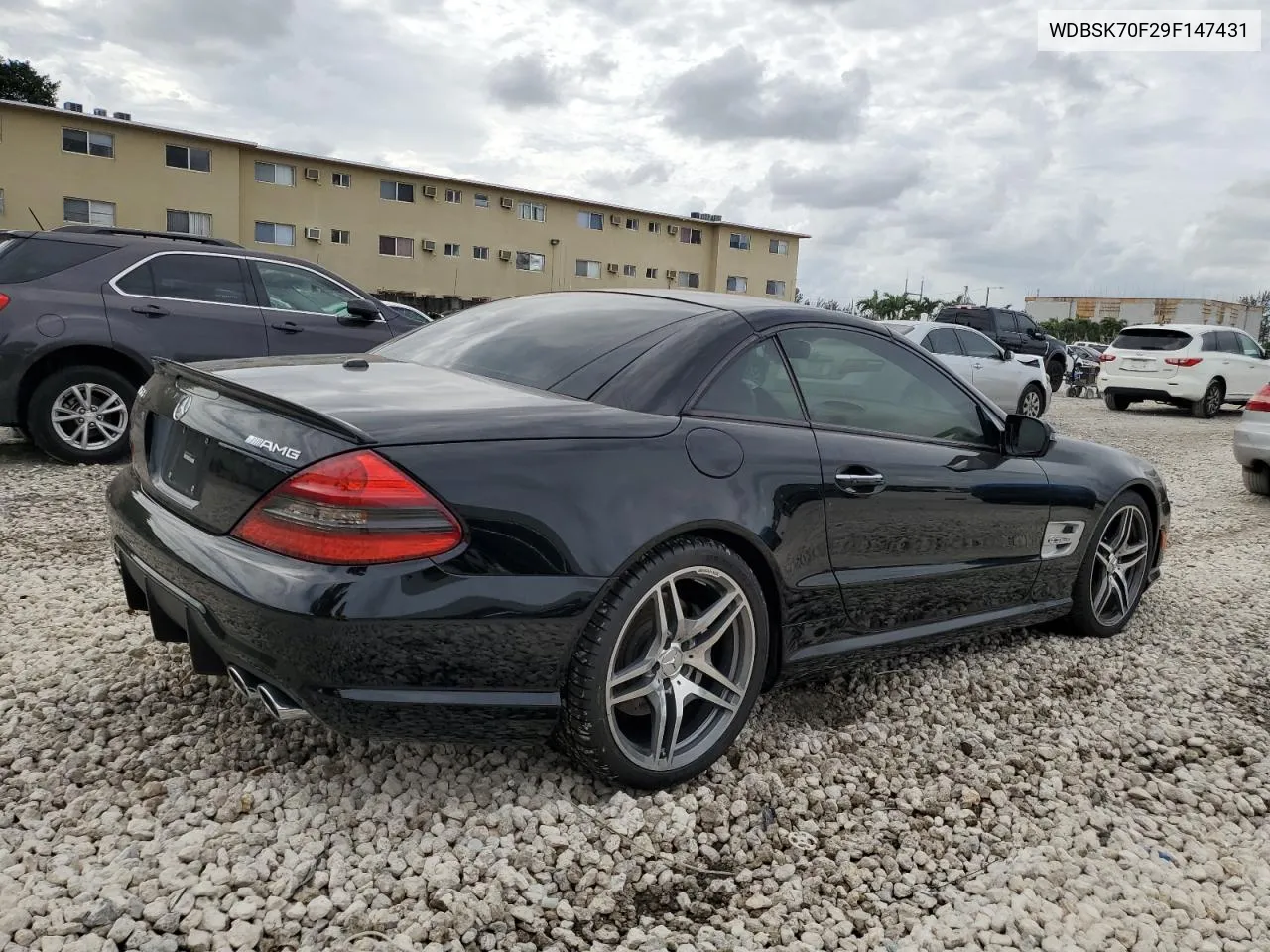 2009 Mercedes-Benz Sl 63 Amg VIN: WDBSK70F29F147431 Lot: 77488594