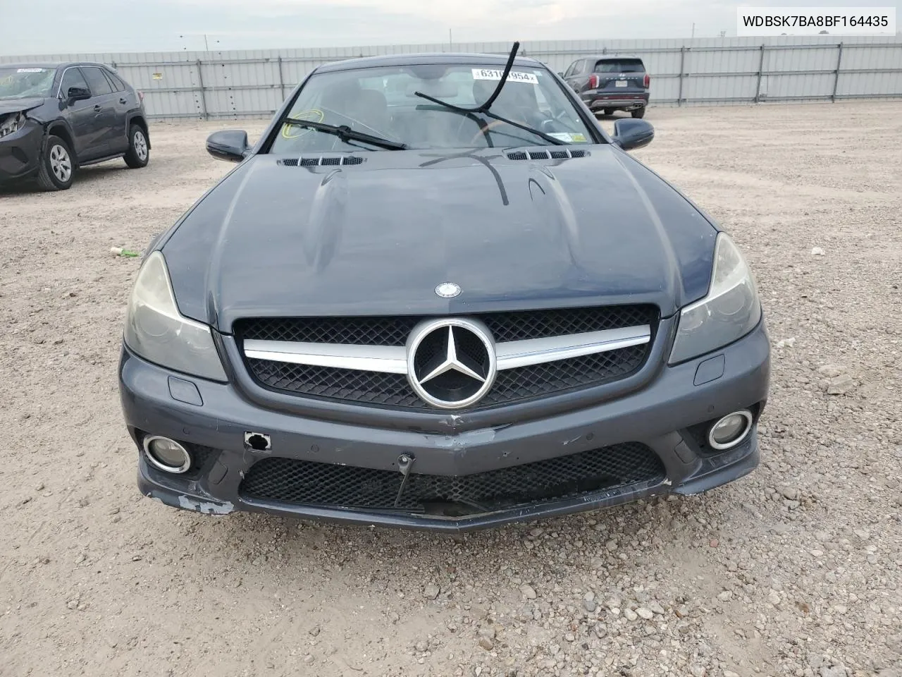 2011 Mercedes-Benz Sl 550 VIN: WDBSK7BA8BF164435 Lot: 63101954