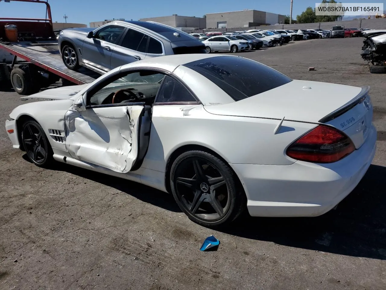 2011 Mercedes-Benz Sl 550 VIN: WDBSK7BA1BF165491 Lot: 73256554