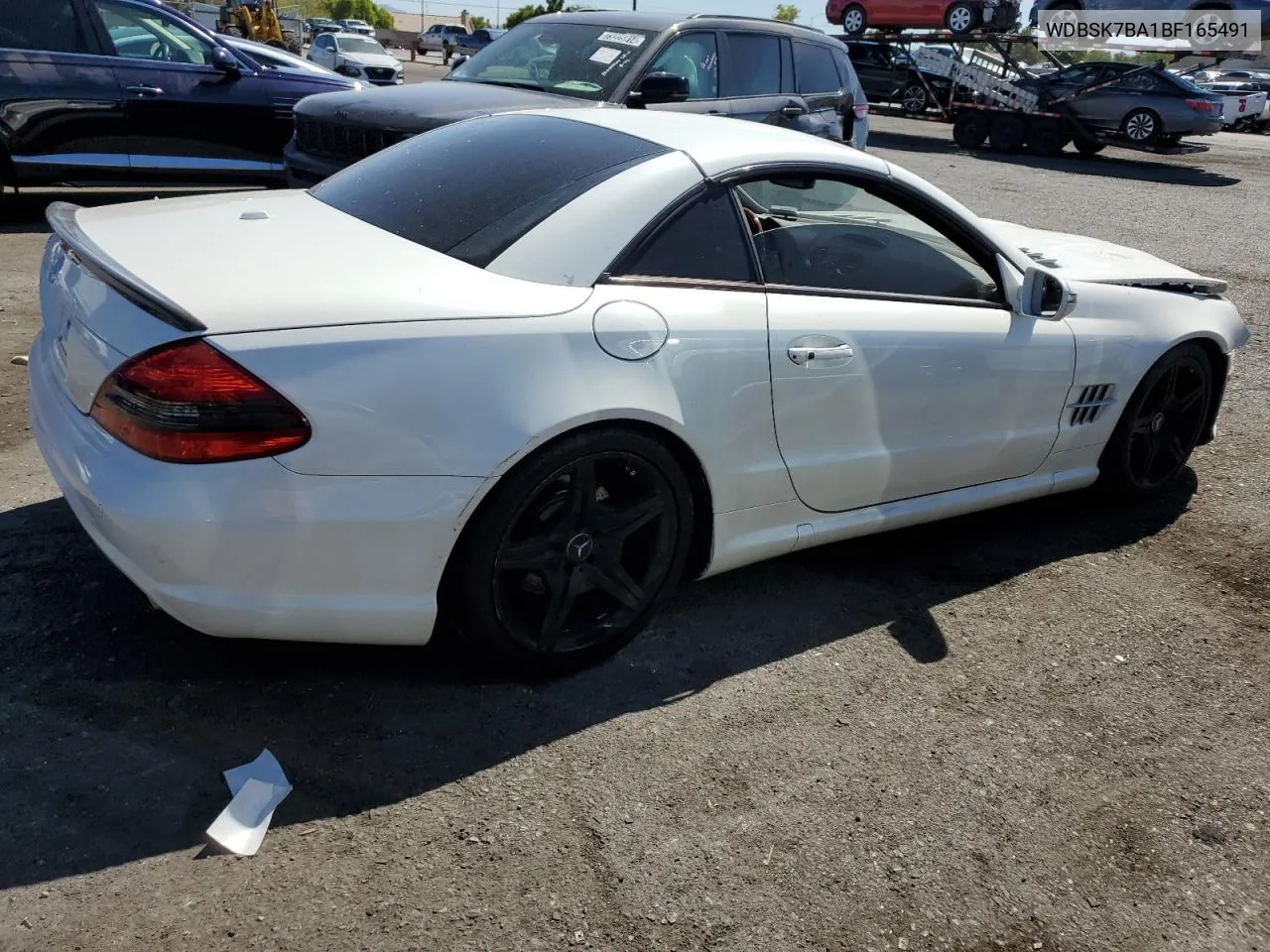 2011 Mercedes-Benz Sl 550 VIN: WDBSK7BA1BF165491 Lot: 73256554