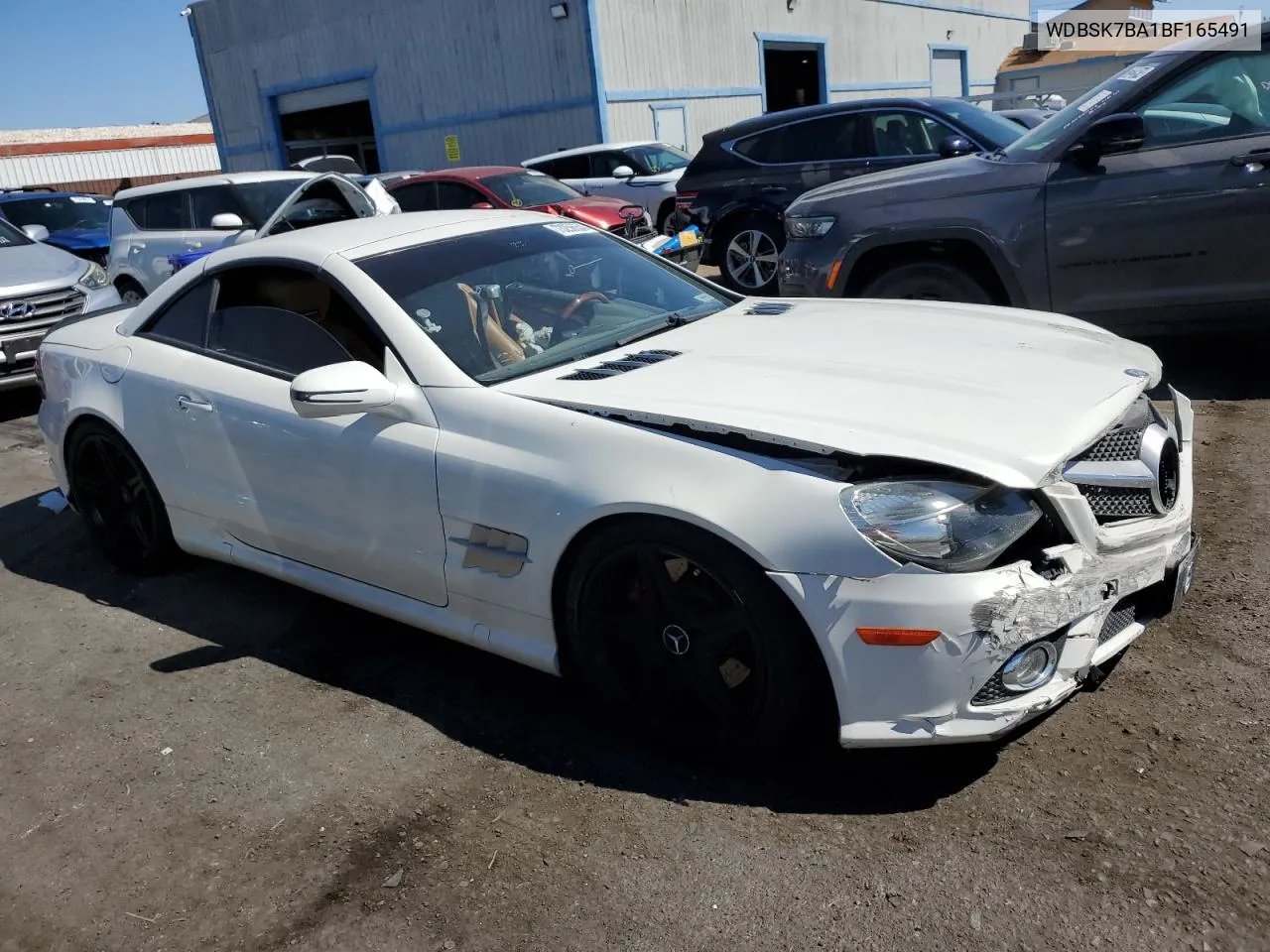 2011 Mercedes-Benz Sl 550 VIN: WDBSK7BA1BF165491 Lot: 73256554