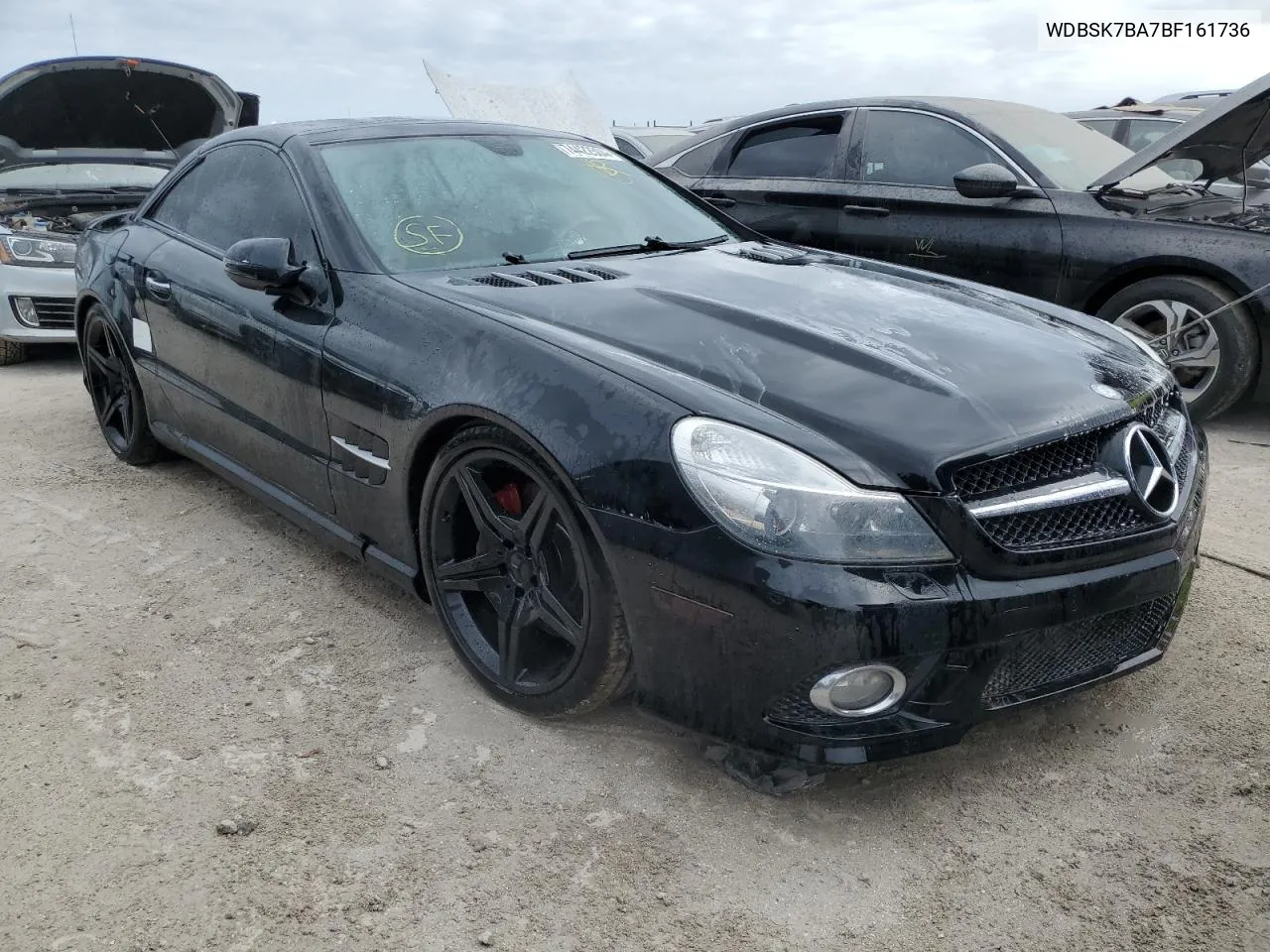 2011 Mercedes-Benz Sl 550 VIN: WDBSK7BA7BF161736 Lot: 74422504