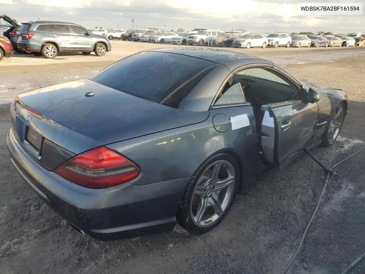 2011 Mercedes-Benz Sl 550 VIN: WDBSK7BA2BF161594 Lot: 77486594