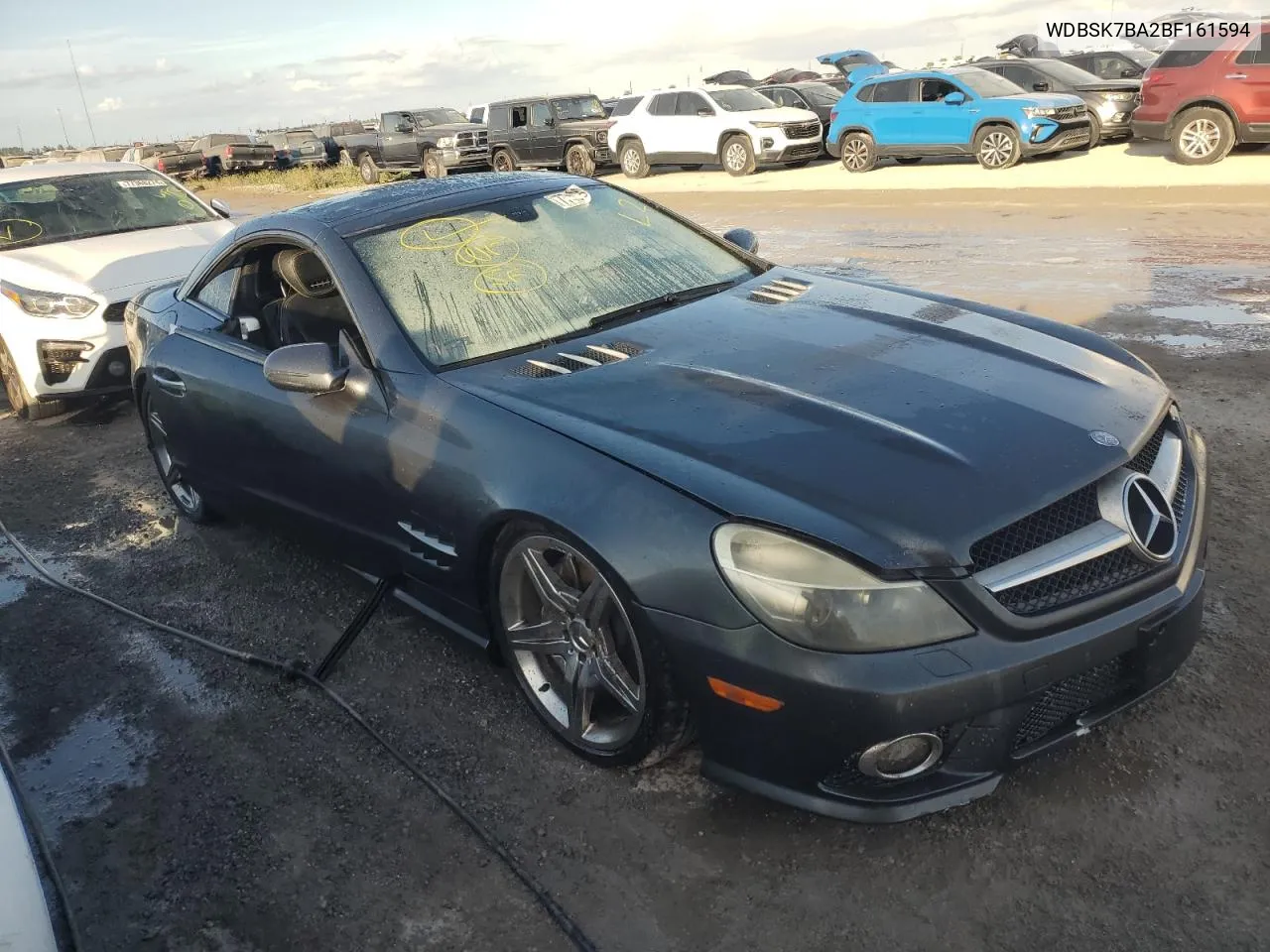 2011 Mercedes-Benz Sl 550 VIN: WDBSK7BA2BF161594 Lot: 77486594