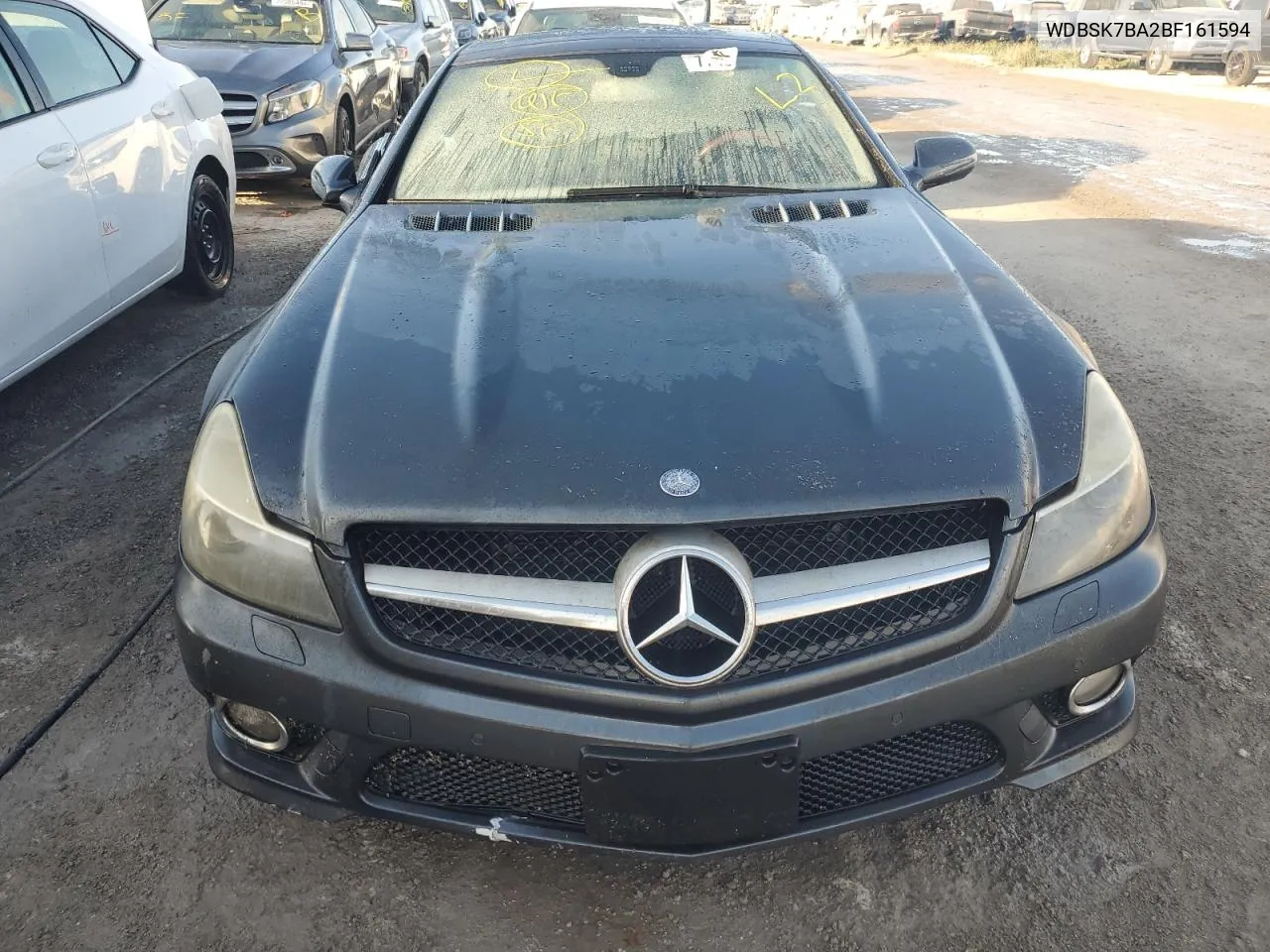 2011 Mercedes-Benz Sl 550 VIN: WDBSK7BA2BF161594 Lot: 77486594